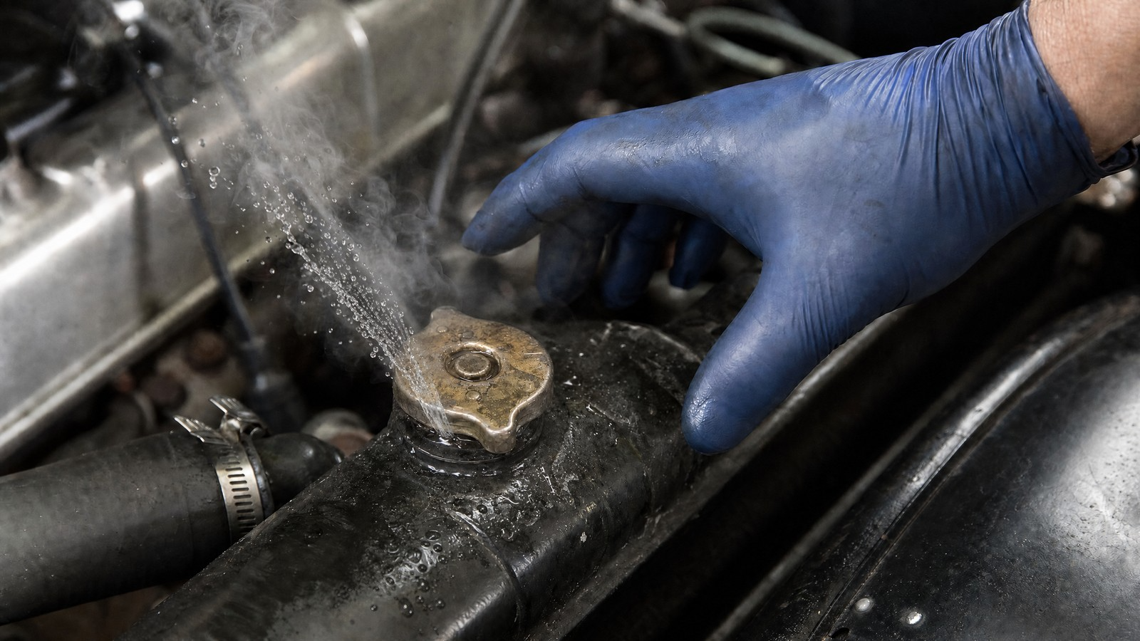 04_hot_radiator_cap_steam_and_coolant